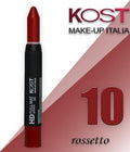 Hd full mat lipstick kost 10