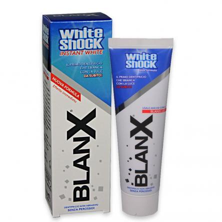 Blanx glossy white shock dentifricio 75 ml