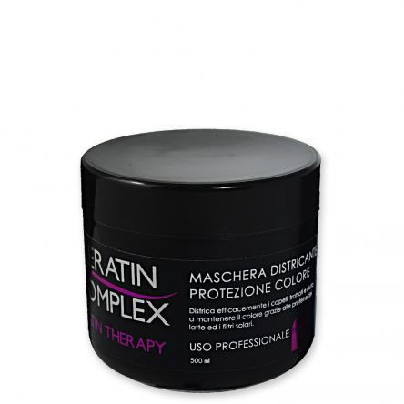 Keratin complex maschera districante protezione colore 500 ml