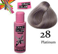 Crazy color semipermanente 100 ml platinum
