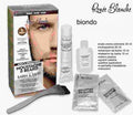 Moustace & beard barba e baffi biondo