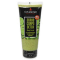 Vitamine scrub corpo con centrifugati di kiwi e lime detox