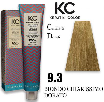 Kc keratin cream color 120 ml 9.3