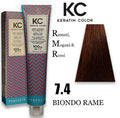 Kc keratin cream color 120 ml 7.4