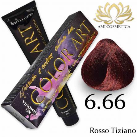 Color art senza ammoniaca 100 ml 6.66 rosso tiziano