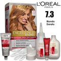 L'oreal colorazione triplo trattamento excellence n° 7,3