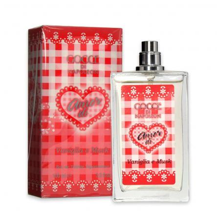 Gocce di amor di vaniglia & musk edt 100 ml