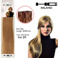 Hc milano extension 3 clip no remy largh.14-16cm lungh.50cm col.21 biondo chiarissimo luminoso 9,32