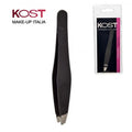 Kost pinzetta professionale punta obliqua kost