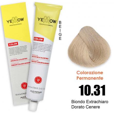 ALFAPARF YELLOW COLOR PERMANENT 10.31 100ml