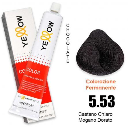 ALFAPARF YELLOW COLOR PERMANENT 5.53 100ml