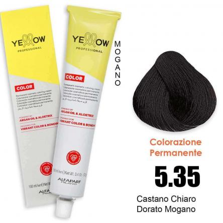 ALFAPARF YELLOW COLOR PERMANENT 5.35 100ml