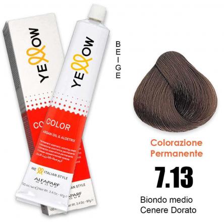 ALFAPARF YELLOW COLOR PERMANENT 7.13 100ml