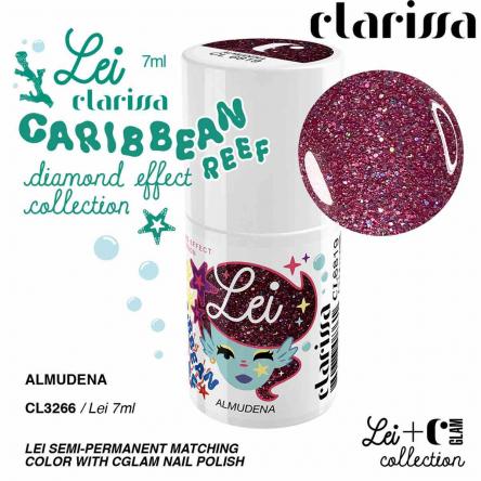 CLARISSA SMALTO SEMIPERMANENTE TPO FREE 7 ML ALMUDENA - effetto diamante
