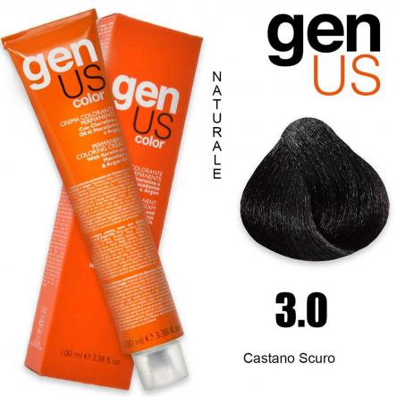 Genus permanent coloring cream 100 ml 3.0