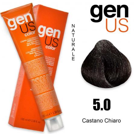 Genus permanent coloring cream 100 ml 5.0