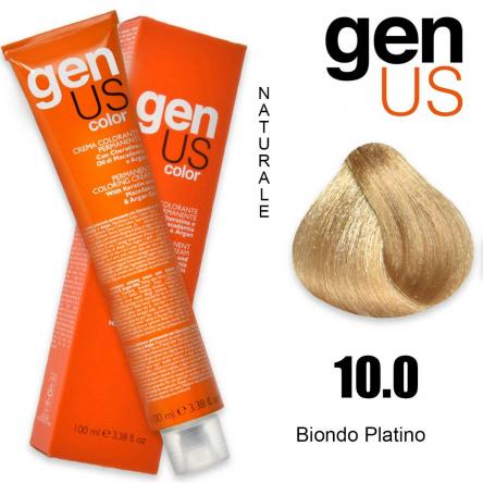 Genus permanent coloring cream 100 ml 10.0