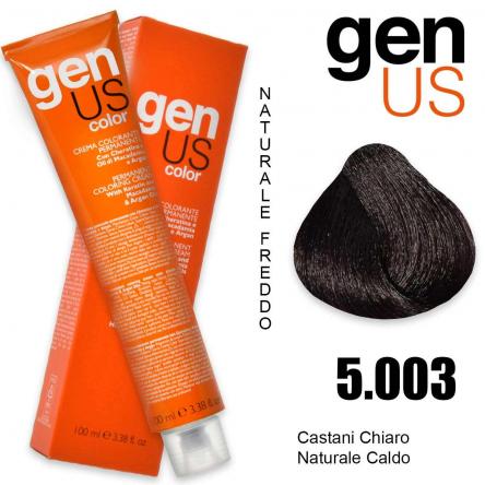 Genus permanent coloring cream 100 ml 5.003