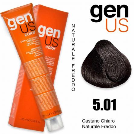 Genus permanent coloring cream 100 ml 5.01