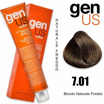 Genus permanent coloring cream 100 ml 7.01