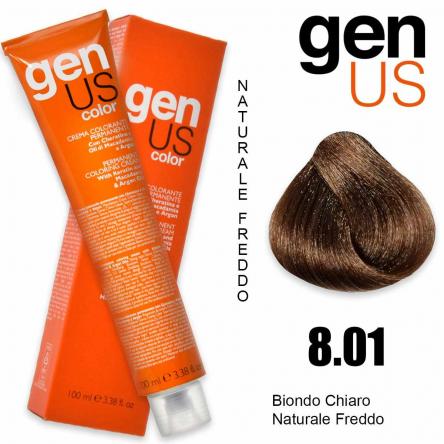 Genus permanent coloring cream 100 ml 8.01