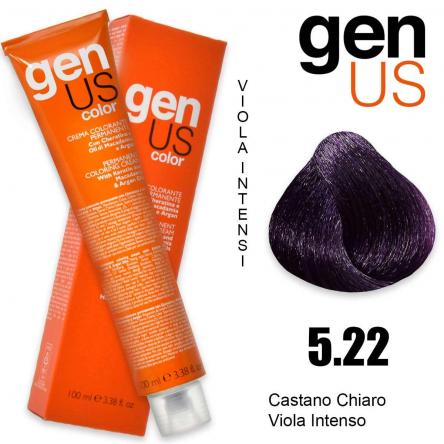 Genus permanent coloring cream 100 ml 5.22
