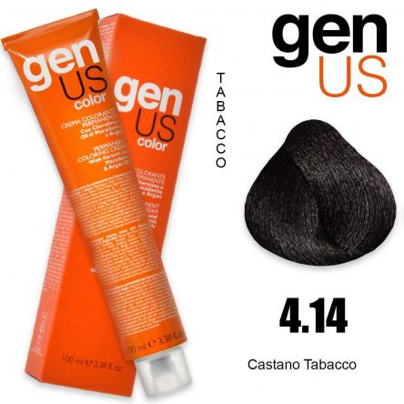 Genus permanent coloring cream 100 ml 4.14