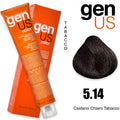 Genus permanent coloring cream 100 ml 5.14