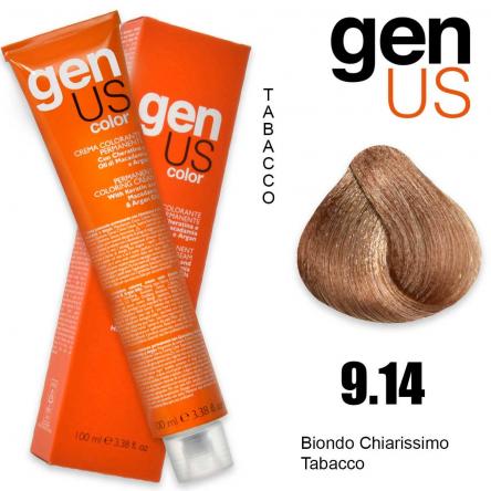 Genus permanent coloring cream 100 ml 9.14