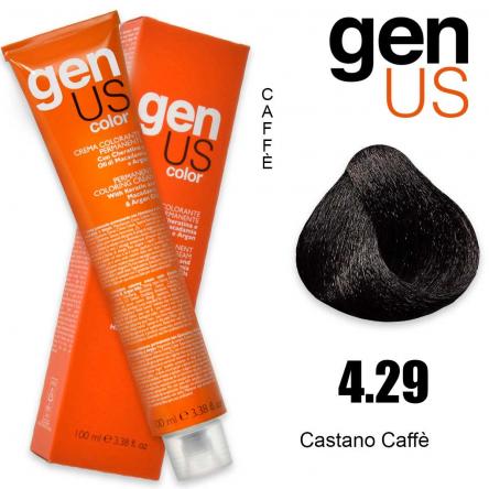 Genus permanent coloring cream 100 ml 4.29
