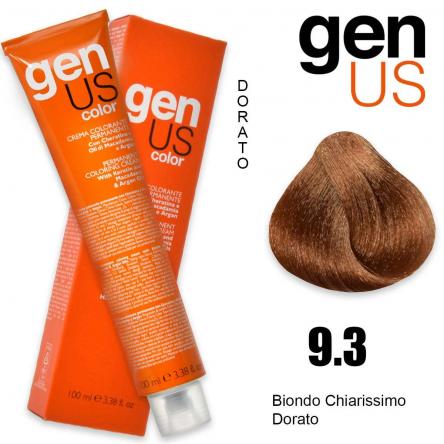 Genus permanent coloring cream 100 ml 9.3