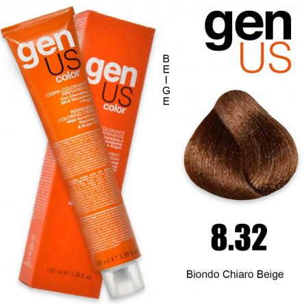 Genus permanent coloring cream 100 ml 8.32