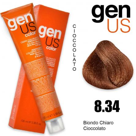 Genus permanent coloring cream 100 ml 8.34
