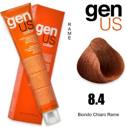 Genus permanent coloring cream 100 ml 8.4