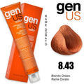Genus permanent coloring cream 100 ml 8.43