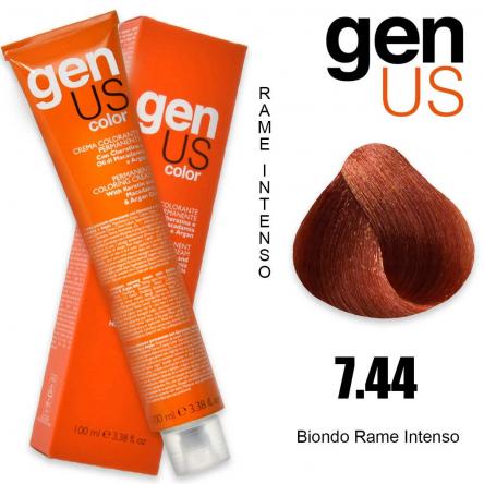 Genus permanent coloring cream 100 ml 7.44
