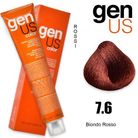 Genus permanent coloring cream 100 ml 7.6