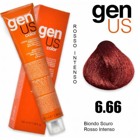 Genus permanent coloring cream 100 ml 6.66