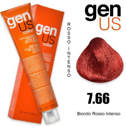Genus permanent coloring cream 100 ml 7.66