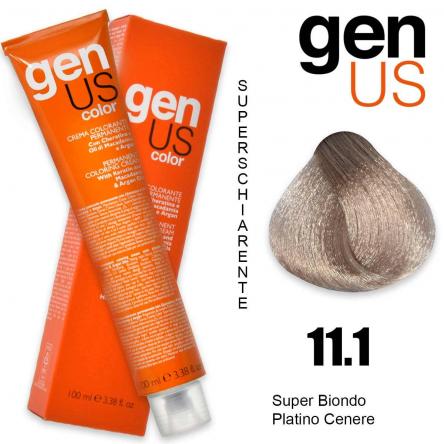 Genus permanent coloring cream 100 ml 11.1