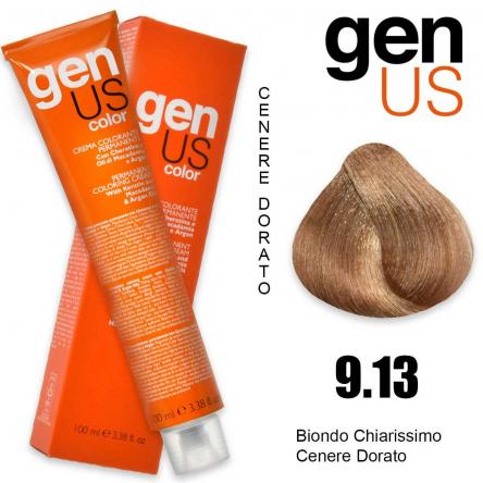 Genus permanent coloring cream 100 ml 9.13
