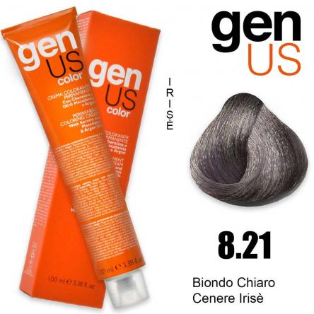 Genus permanent coloring cream 100 ml 8.21