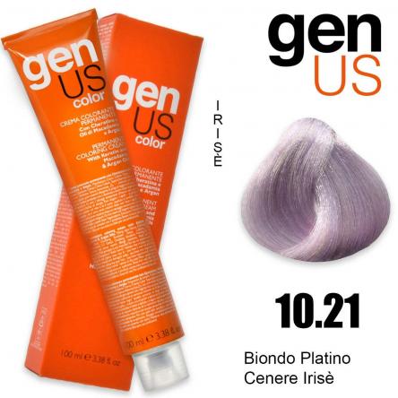 Genus permanent coloring cream 100 ml 10.21