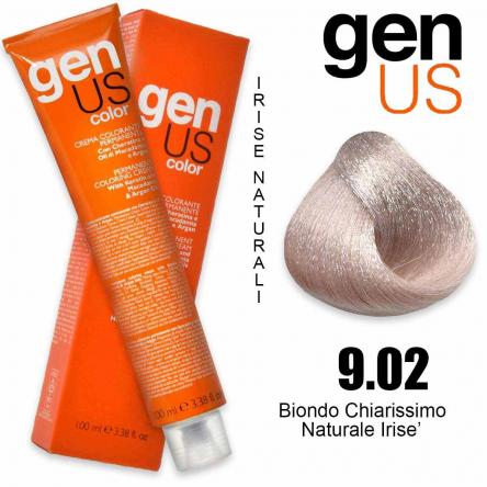 Genus permanent coloring cream 100 ml 9.02