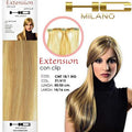 Hc milano extension 3 clip remy largh.14-16cm lungh.50/55 cm col.21/613 mesciati biondo chiarissimo luminoso/biondo extra chiaro 9.32/10.0