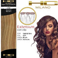 Hc milano extension 3 clip remy largh.14-16cm lungh.50cm col.6/21 mesciat0 biondo scuro dorato/biondo chiarissimo luminoso 6,3/9,32