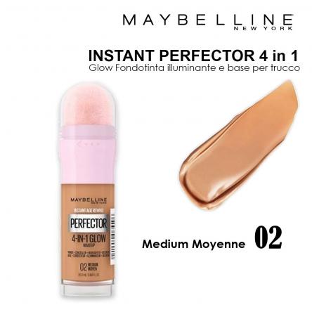 Maybelline instant perfector 4 in1 glow 02 medium moyenne