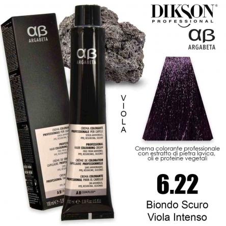 Dikson argabeta color 100 ml 6.22 biondo scuro viola intenso