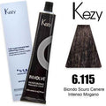 Kezy involve color 100 ml biondo scuro cenere intenso mogano 6.115