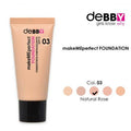 Debby fondotinta make me perfect 03 natural rose
